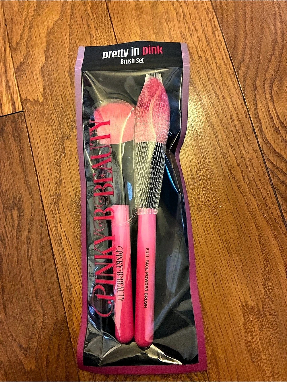 pinky b beauty pretty in pink brush set